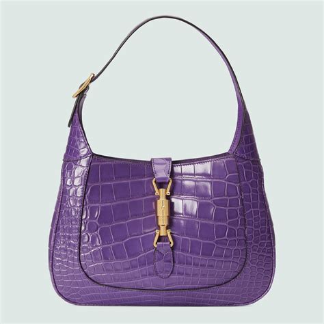 gucci super mini jackie|Gucci jackie 1961 in crocodile.